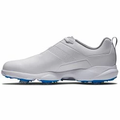 FootJoy Men's EComfort Closeout Golf Shoes 65 FootJoy Men's EComfort Closeout Golf Shoes -Golf Sales Store footjoy ecomfort golf shoes white grey blue 02 48896.1659041892