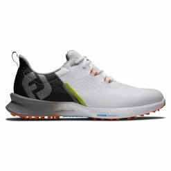 FootJoy Men's FJ Fuel Golf Shoes -Golf Sales Store footjoy fj fuel golf shoes white black orange 01 48259.1664305172