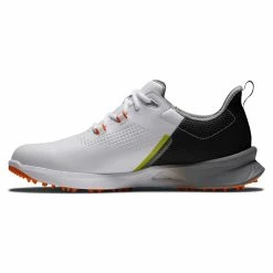 FootJoy Men's FJ Fuel Golf Shoes -Golf Sales Store footjoy fj fuel golf shoes white black orange 02 75776.1664305172