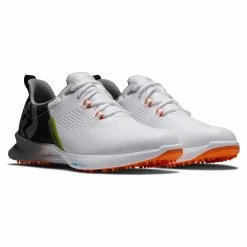 FootJoy Men's FJ Fuel Golf Shoes -Golf Sales Store footjoy fj fuel golf shoes white black orange 05 42641.1664305173