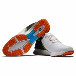 FootJoy Men's FJ Fuel Golf Shoes -Golf Sales Store footjoy fj fuel golf shoes white black orange 06 25987.1664305173