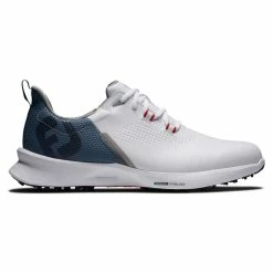 FootJoy Men's FJ Fuel Golf Shoes -Golf Sales Store footjoy fj fuel golf shoes white blue fog red 01 69249.1664304220