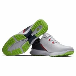 FootJoy Men's FJ Fuel Golf Shoes -Golf Sales Store footjoy fj fuel golf shoes white navy lime 06 37028.1664304220