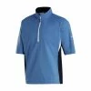 FootJoy FJ Hydrolite Short Sleeve Rain Shirt -Golf Sales Store footjoy fj hydrolite short sleeve rain shirt indigo navy 01 97503.1676494365
