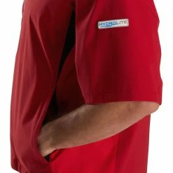 FootJoy FJ Hydrolite Short Sleeve Rain Shirt -Golf Sales Store footjoy fj hydrolite short sleeve rain shirt red 04 44479.1676494361