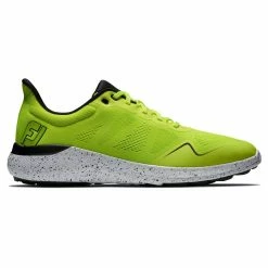 FootJoy Men's Limited Edition Citrus Glow Flex Golf Shoes 56145 -Golf Sales Store footjoy flex citrus glow golf shoes lime 01 81507.1676585195