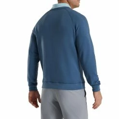 FootJoy French Terry Crewneck -Golf Sales Store footjoy french terry crewneck ink heather 02 70302.1673899871