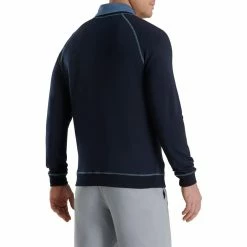 FootJoy French Terry Crewneck -Golf Sales Store footjoy french terry crewneck navy 02 70548.1673901407