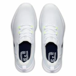 FootJoy Men's Fuel Sport Golf Shoes -Golf Sales Store footjoy fuel sport golf shoes white navy 03 17332.1678198869