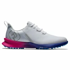 FootJoy Men's Fuel Sport Golf Shoes -Golf Sales Store footjoy fuel sport golf shoes white pink blue 01 52603.1678198871
