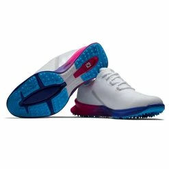 FootJoy Men's Fuel Sport Golf Shoes -Golf Sales Store footjoy fuel sport golf shoes white pink blue 06 20720.1678198872