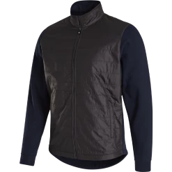 FootJoy Full-Zip Hybrid Jacket -Golf Sales Store footjoy full zip hybrid jacket charcoal 01 62441.1638890309