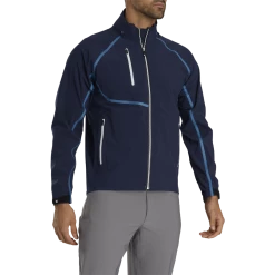 FootJoy HydroTour Rain Jacket 13 FootJoy HydroTour Rain Jacket -Golf Sales Store footjoy hydrotour rain jacket navy denim white 02 47127.1646061158