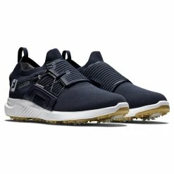 FootJoy Men's Hyperflex BOA Golf Shoes - Previous Season Style -Golf Sales Store footjoy hyperflex boa golf shoes navy white gold 05 86772.1668705030