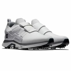 FootJoy Men's Hyperflex BOA Golf Shoes 36 FootJoy Men's Hyperflex BOA Golf Shoes -Golf Sales Store footjoy hyperflex boa golf shoes white grey 05 27855.1678113496