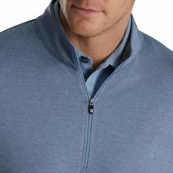 FootJoy Jacquard Texture Midlayer -Golf Sales Store footjoy jacquard texture midlayer bluestone 03 03284.1673901364