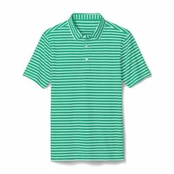 FootJoy Junior Striped Pique Self Collar Polo 16 FootJoy Junior Striped Pique Self Collar Polo -Golf Sales Store footjoy junior striped pique self collar polo spearmint white 01 82052.1676584004