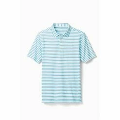 FootJoy Junior Striped Pique Self Collar Polo 15 FootJoy Junior Striped Pique Self Collar Polo -Golf Sales Store footjoy junior striped pique self collar polo white light blue 01 58678.1676597387