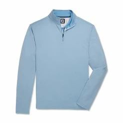 FootJoy Lightweight Jaquard 1/4 Zip -Golf Sales Store footjoy lightweight jacquard 1 4 zip dusk blue 04 35066.1673905868