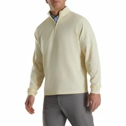 FootJoy Lightweight Jaquard 1/4 Zip -Golf Sales Store footjoy lightweight jacquard 1 4 zip lemonade 01 60956.1673905247