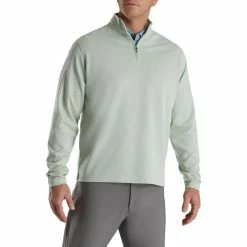 FootJoy Lightweight Jaquard 1/4 Zip -Golf Sales Store footjoy lightweight jacquard 1 4 zip sage 01 76908.1673901174