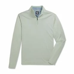 FootJoy Lightweight Jaquard 1/4 Zip -Golf Sales Store footjoy lightweight jacquard 1 4 zip sage 04 32745.1673906811