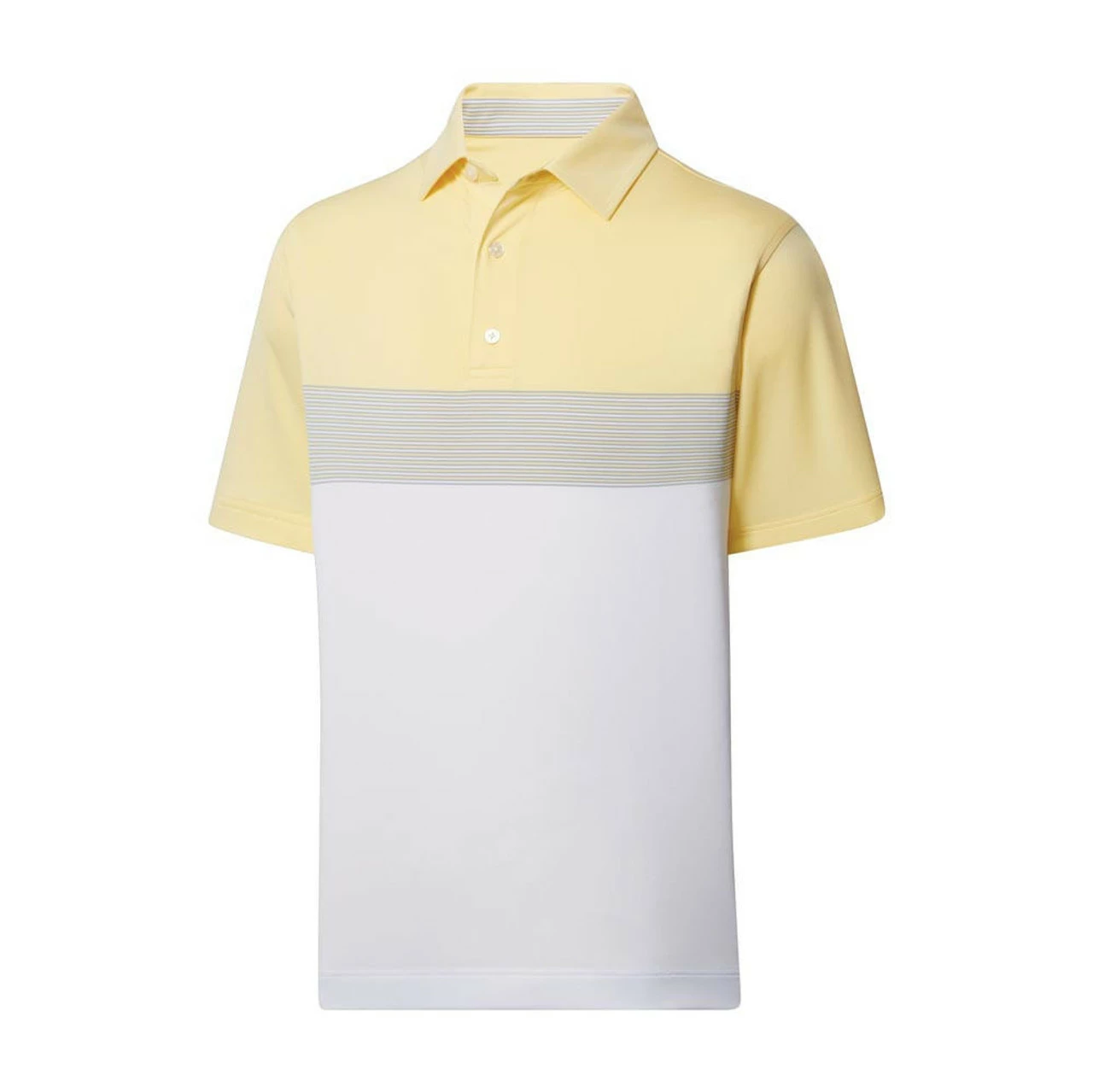 FootJoy Lisle Color Block Self Collar Polo 5 FootJoy Lisle Color Block Self Collar Polo - Image 3