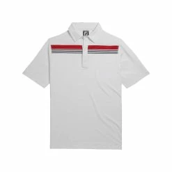 FootJoy Lisle Engineered Chest Band Self Collar Polo - Athletic Fit 7 FootJoy Lisle Engineered Chest Band Self Collar Polo - Athletic Fit -Golf Sales Store footjoy lisle engineered chest band self collar polo athletic fit white 01 34143.1632408768