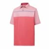 FootJoy Lisle Engineered Pinstripe Self Collar Polo 2 FootJoy Lisle Engineered Pinstripe Self Collar Polo -Golf Sales Store footjoy lisle engineered pinstripe self collar polo cape red white storm blue 01 19567.1632336577