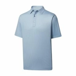 FootJoy Lisle ZigZag Print Self Collar Polo