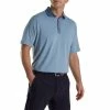 FootJoy Solid Spiral Print Trim Lisle Self Collar Polo - FJ Logo -Golf Sales Store footjoy solid spiral print trim lisle self collar polo fj logo 01 90164.1676597106