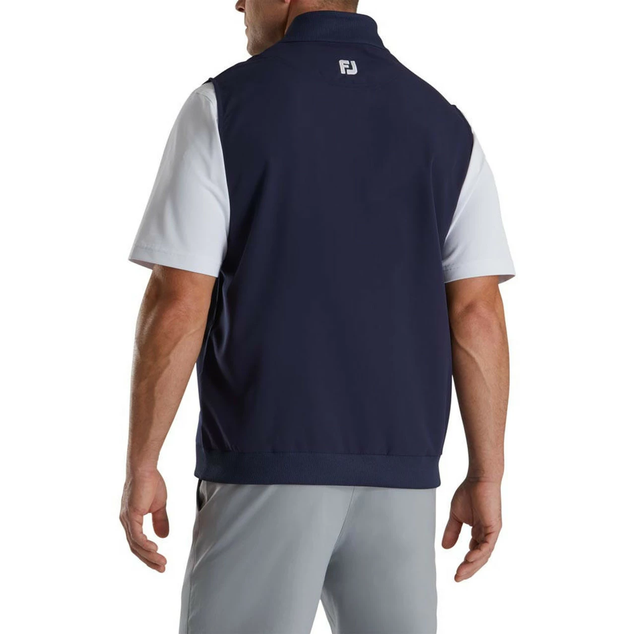 FootJoy Stretch Woven Vest With Knit Accents 12 FootJoy Stretch Woven Vest With Knit Accents - Image 10