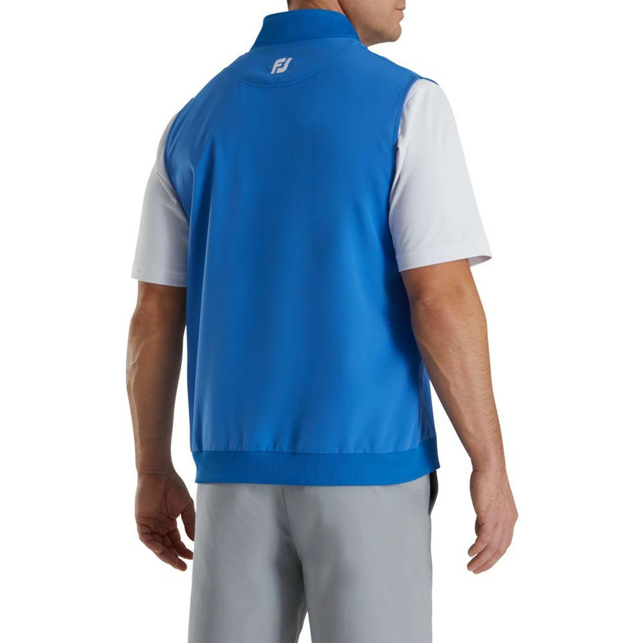FootJoy Stretch Woven Vest With Knit Accents 8 FootJoy Stretch Woven Vest With Knit Accents - Image 6