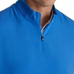 FootJoy Stretch Woven Vest With Knit Accents 24 FootJoy Stretch Woven Vest With Knit Accents -Golf Sales Store footjoy stetch woven vest with knit accents royal 03 31212.1673903515