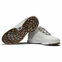 FootJoy Men's Stratos Golf Shoes 55 FootJoy Men's Stratos Golf Shoes -Golf Sales Store footjoy stratos golf shoes beige khaki 06 57313.1671654241