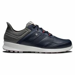 FootJoy Men's Stratos Golf Shoes 44 FootJoy Men's Stratos Golf Shoes -Golf Sales Store footjoy stratos golf shoes navy grey 01 66211.1671652137