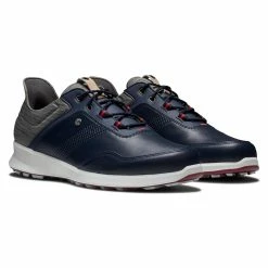 FootJoy Men's Stratos Golf Shoes 48 FootJoy Men's Stratos Golf Shoes -Golf Sales Store footjoy stratos golf shoes navy grey 05 44123.1671652847