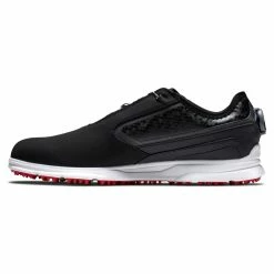 FootJoy Men's Superlites XP BOA Golf Shoes -Golf Sales Store footjoy superlites xp boa golf shoes black white red 02 84268.1631827587