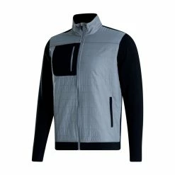 FootJoy ThermoSeries Hybrid Jacket -Golf Sales Store footjoy thermoseries hybrid jacket charcoal grey 01 49144.1663172177