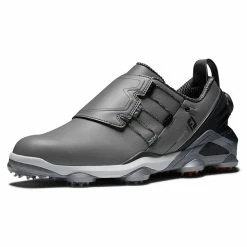 FootJoy Men's Tour Alpha BOA Golf Shoes -Golf Sales Store footjoy tour alpha boa golf shoes gray charcoal orange 03 65060.1651760816