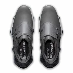 FootJoy Men's Tour Alpha BOA Golf Shoes -Golf Sales Store footjoy tour alpha boa golf shoes gray charcoal orange 07 49175.1651760816