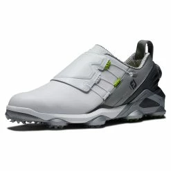 FootJoy Men's Tour Alpha BOA Golf Shoes -Golf Sales Store footjoy tour alpha boa golf shoes white gray charcoal 03 74014.1651760816