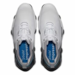 FootJoy Men's Tour Alpha Golf Shoes 40 FootJoy Men's Tour Alpha Golf Shoes -Golf Sales Store footjoy tour alpha golf shoes white gray blue 03 12751.1667846566