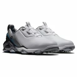 FootJoy Men's Tour Alpha Golf Shoes 42 FootJoy Men's Tour Alpha Golf Shoes -Golf Sales Store footjoy tour alpha golf shoes white gray blue 05 54387.1667846566