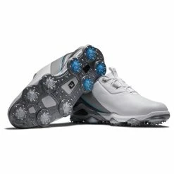 FootJoy Men's Tour Alpha Golf Shoes 43 FootJoy Men's Tour Alpha Golf Shoes -Golf Sales Store footjoy tour alpha golf shoes white gray blue 06 89039.1667846566