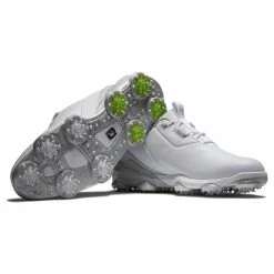 FootJoy Men's Tour Alpha Golf Shoes 37 FootJoy Men's Tour Alpha Golf Shoes -Golf Sales Store footjoy tour alpha golf shoes white gray lime 06 15495.1667846566