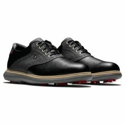 FootJoy Men's Traditions Golf Shoes 66 FootJoy Men's Traditions Golf Shoes -Golf Sales Store footjoy traditions golf shoes black gray 05 64656.1668608791