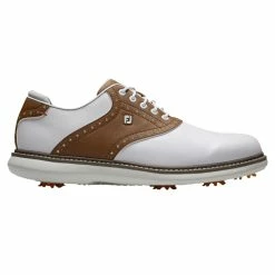 FootJoy Men's Traditions Golf Shoes 80 FootJoy Men's Traditions Golf Shoes -Golf Sales Store footjoy traditions golf shoes white brown gray 01 18490.1668608794