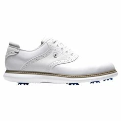 FootJoy Men's Traditions Golf Shoes 68 FootJoy Men's Traditions Golf Shoes -Golf Sales Store footjoy traditions golf shoes white gray 01 80873.1669393185