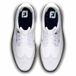 FootJoy Men's Traditions Golf Shoes 94 FootJoy Men's Traditions Golf Shoes -Golf Sales Store footjoy traditions golf shoes white gray navy 03 62162.1668608830